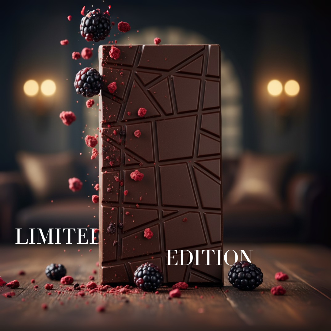 Melbourne Andean Blackberry dark chocolate bar gift
