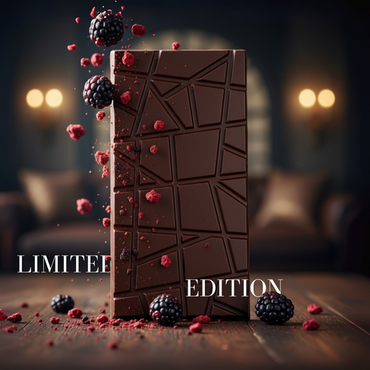 Melbourne Andean Blackberry dark chocolate bar gift
