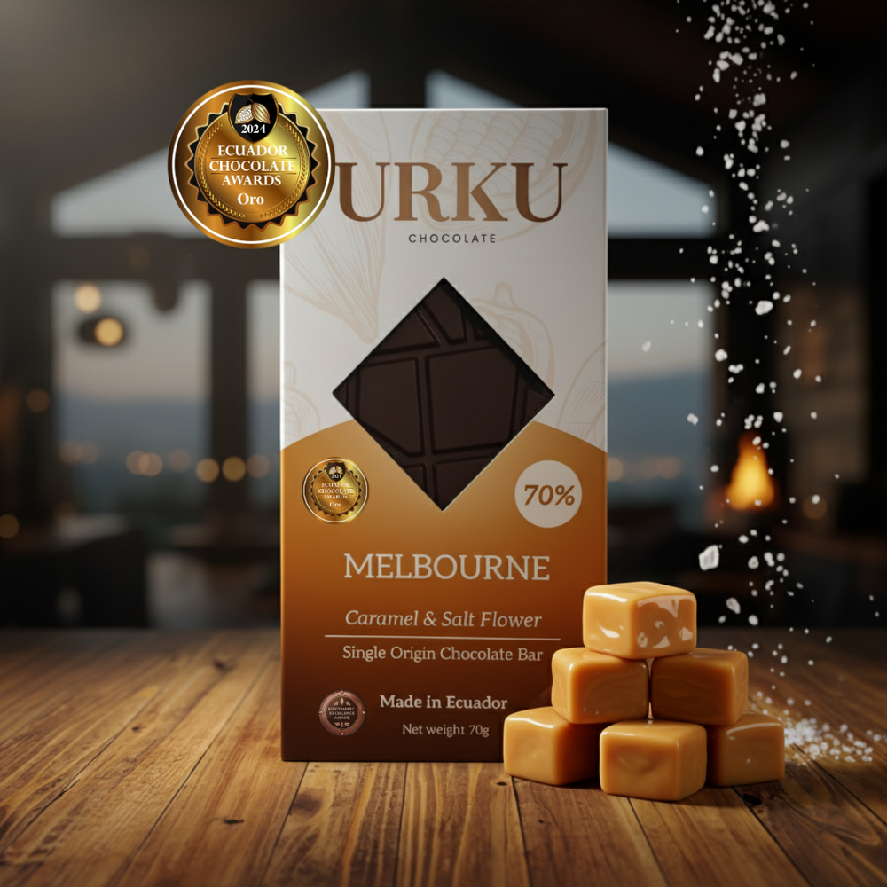 Melbourne Caramel & Salt Flower 70%