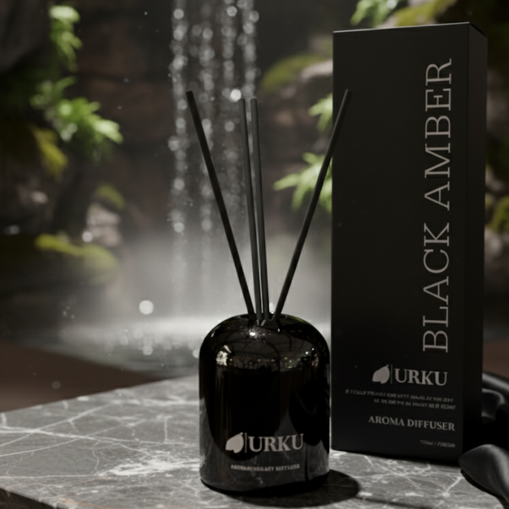 Black Amber Reed Diffuser