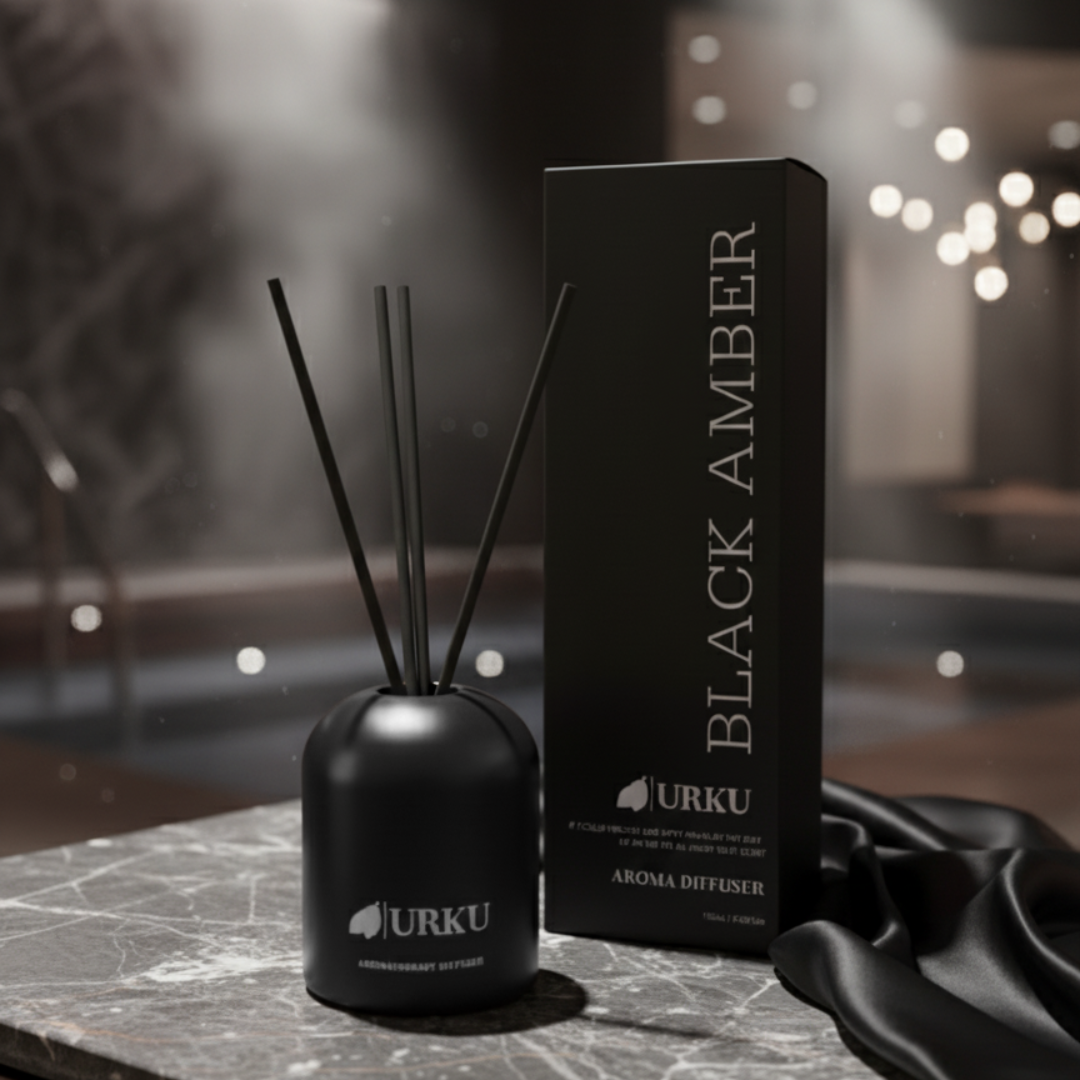 Black Amber Reed Diffuser