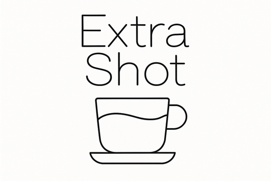 Extra Shot Graphinc in monoline for POS tile 